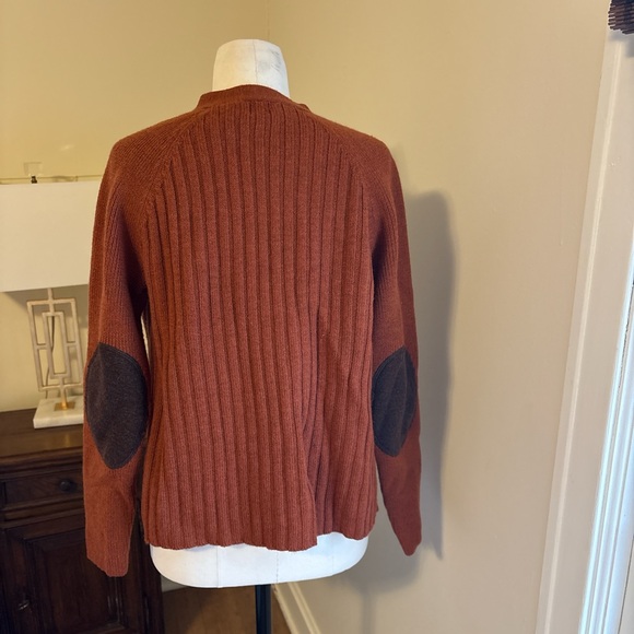 Rust Open-Front Sweater - Picture 3 of 6